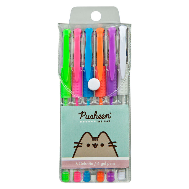 Undercover gelpennen pusheen the cat - 6st.