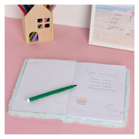 Undercover pluchen notitieboek a5 pusheen the cat