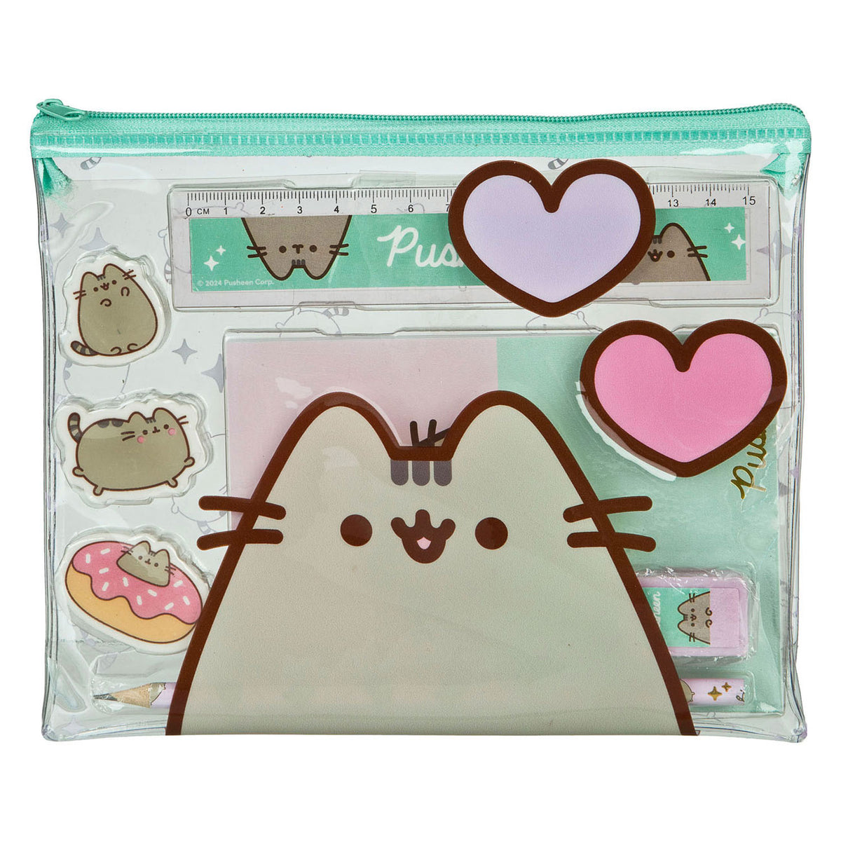 Undercover notitie set in etui pusheen the cat