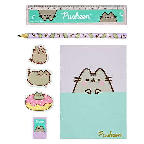 Undercover notitie set in etui pusheen the cat