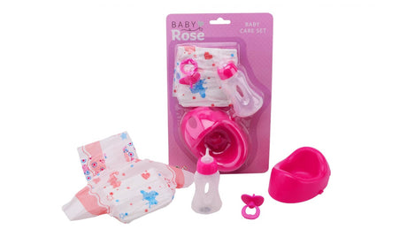 Johntoy John Toy Baby Rose 4-teiliges Pflegeset