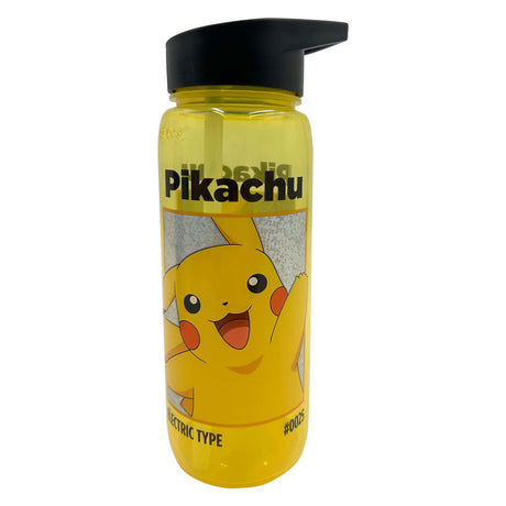 Pokémon-Trinkflasche mit Strohhalm