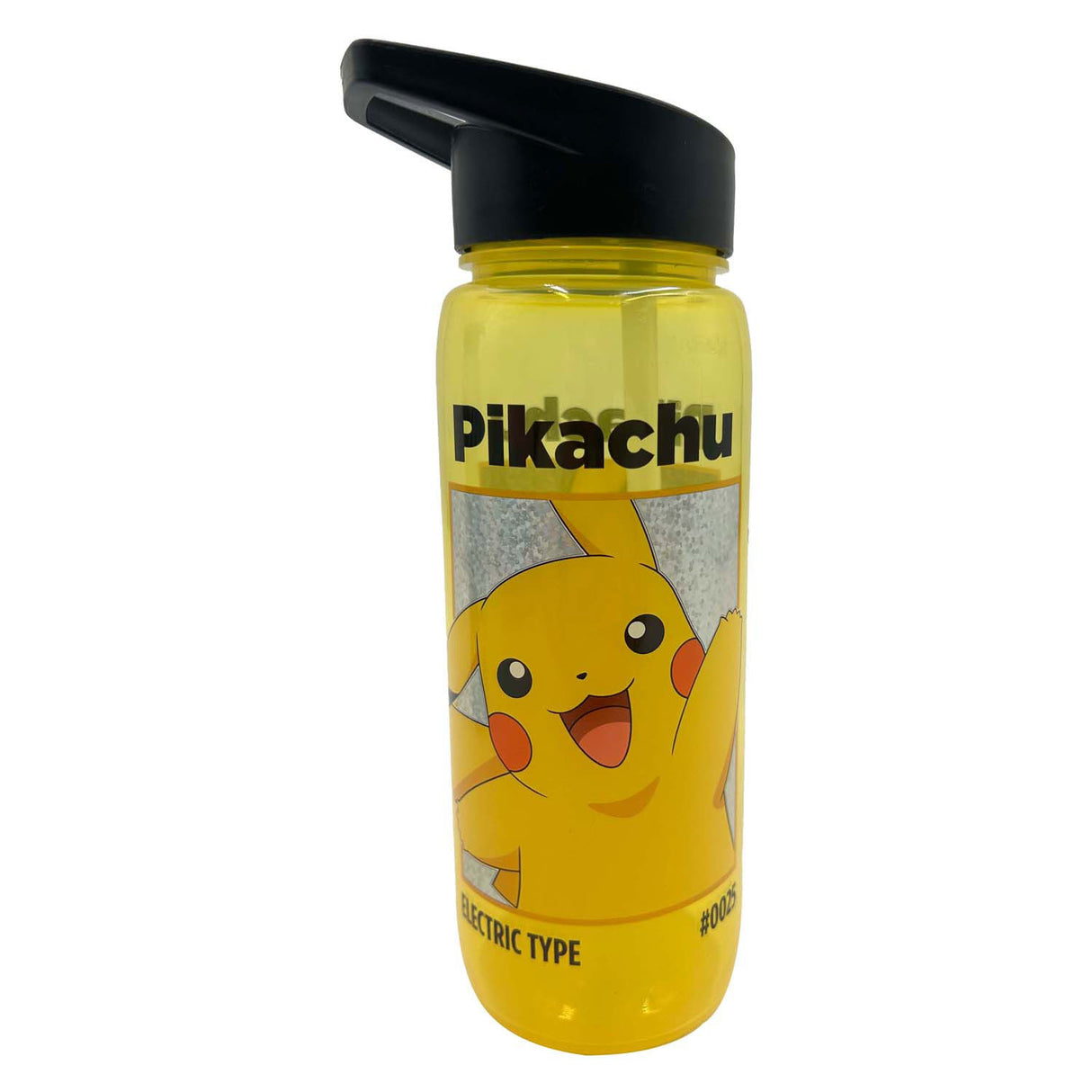 Pokémon-Trinkflasche mit Strohhalm