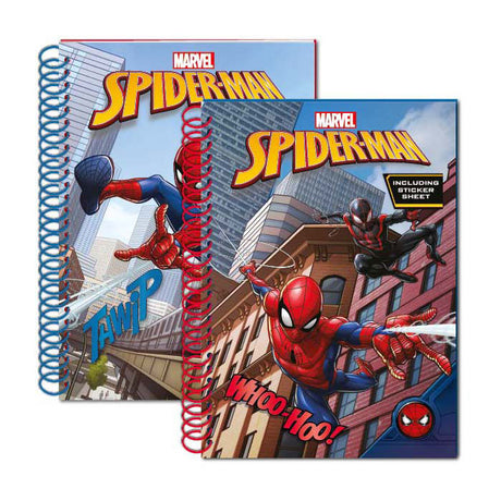 Sans Marque Spiderman-Glitzer-Notizbuch ohne Marke – farbenfrohes Spielzeug-Notizbuch für Kinder.