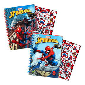 Sans Marque Spiderman-Glitzer-Notizbuch ohne Marke – farbenfrohes Spielzeug-Notizbuch für Kinder.