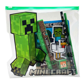 Toy Land Minecraft geformtes Federmäppchen gefüllt
