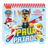 Paw Patrol Schablonen-Zeichenblock A4