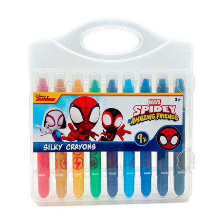 Disney Spidey seidige Gelstifte – 9 Stück