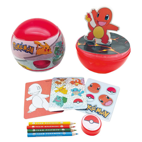Markenloses Pokemon-Radiergummi-Spaß-Charmander-Set ohne Marke.
