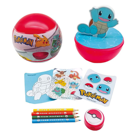 Markenloses Sans-Marque-Pokémon-Radiergummi-Spaß-Squirtle-Set.