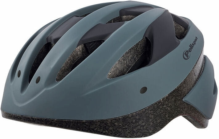 Polisport Fahrradhelm Sportride MTB M (54-58 cm) – dunkelgrau mattschwarz