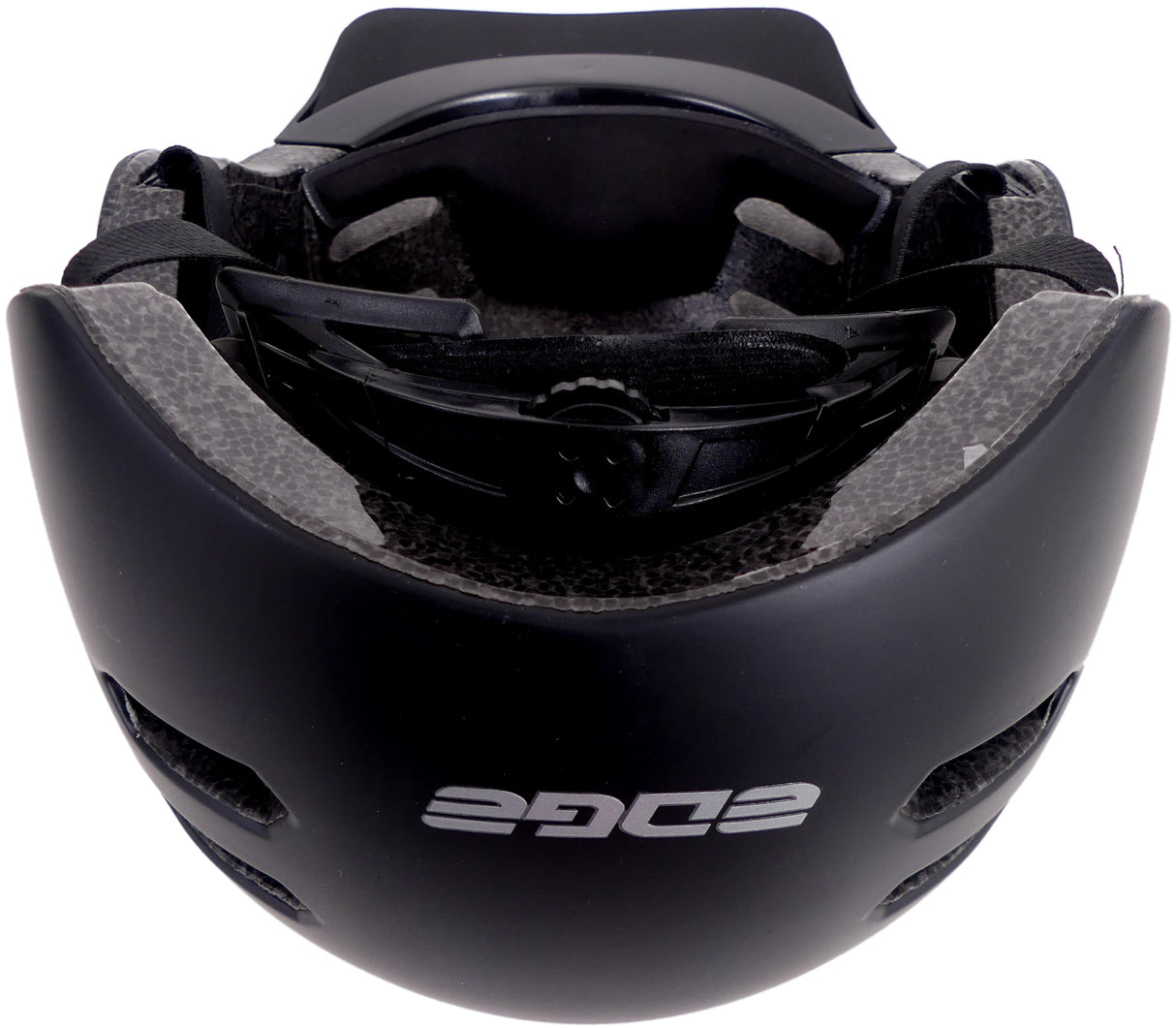 Edge Fahrradhelm Urban E-Bike Pedelec groß (58–62 cm) – Schwarz – NTA 8776 Gütezeichen (Moped Speed Pedelec)