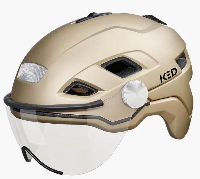 KED-Fahrradhelm B-Fish X-Lite M (52-58 cm) Gold Metallic Matt