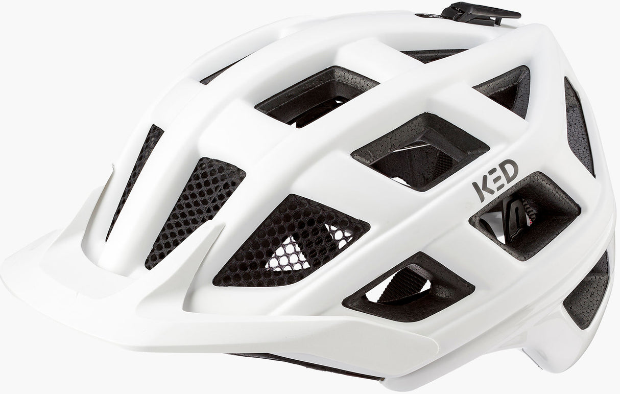 KED -Fahrradhelm Crom L 57-62 cm - Weißer Matt