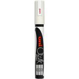 Uni-Posca-Kreidemarker, Strichstärke 1,8–2,5 mm, weiß, 1 Stück