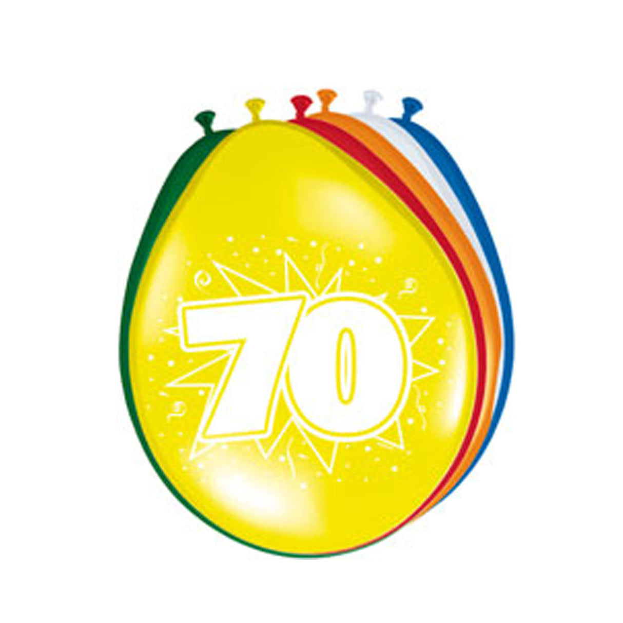 Folat BV Figur Luftballons 70 Jahre, 8..