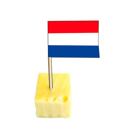 Folat bv Cocktailspieße Niederländische Flagge, 50 Stk.