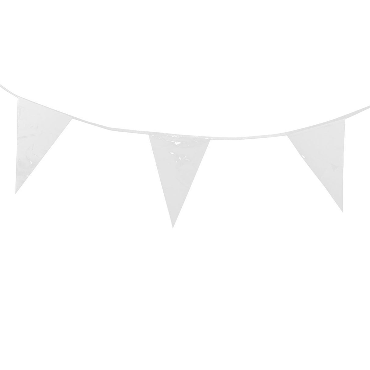 Weiße Flaggenlinie von Folat bv, 10 Meter.