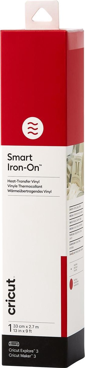 Cricut smart iron-on™ folie rood
