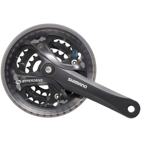 Shimano benelux b.v. Shimano EFCM361E222CL Kurbelgarnitur Acera M361 7 8-SP Schwarz 42x32x22T+CG KK Quad 175 mm