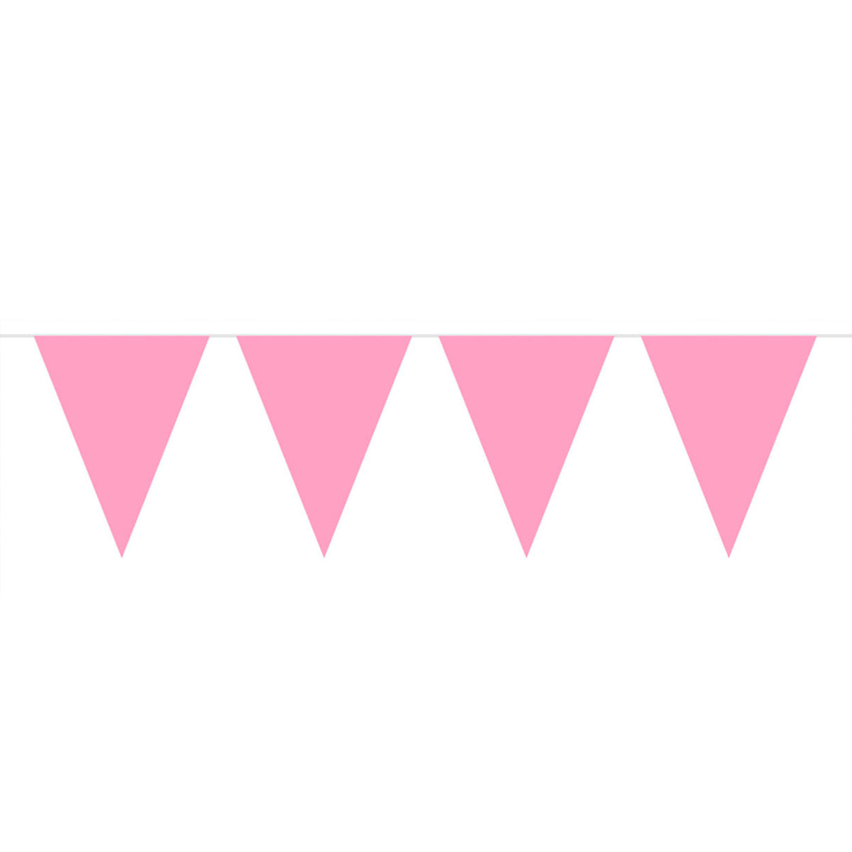 Folat bv rosa Mini-Flaggenleine, 3 mtr.