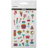 Creativ Company Glitzeraufkleber, Geburtstag, Blatt 10x16 cm, 1 Blatt
