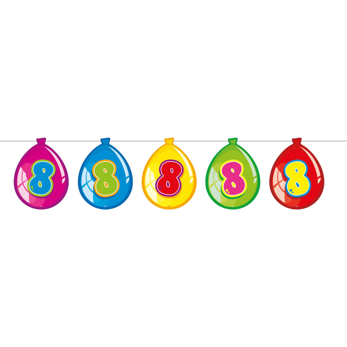 Folat bv Flag Line Ballons 8 Jahre, 10 Meter.