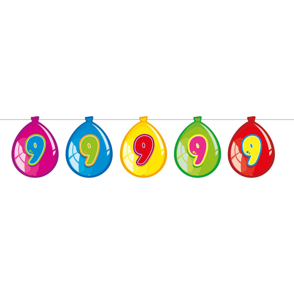 Folat bv Flag Line Ballons 9 Jahre, 10 Meter.