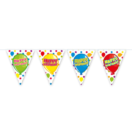Folat bv Happy Birthday-Flaggenlinie, 6 mtr.