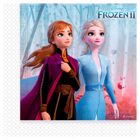 Folat BV Disney Frozen 2 Servietten, 20 Stk.