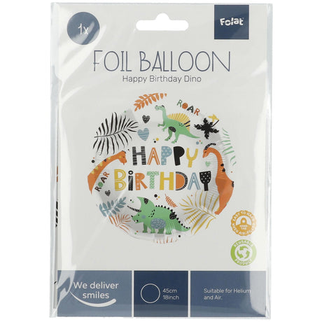 Folat bv Folienballon Dinosaurier 45 cm