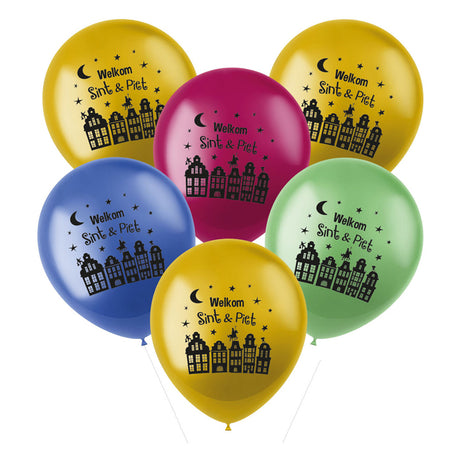 Folat bv Luftballons begrüßen den Heiligen Petrus, 6 Stück.