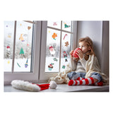 Folat bv raamstickers kerstsymbolen - 27st.