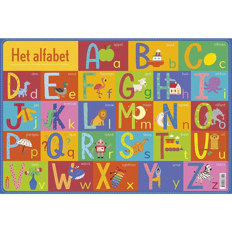 Deltas Lernmatte – das Alphabet 47,5 x 32 cm