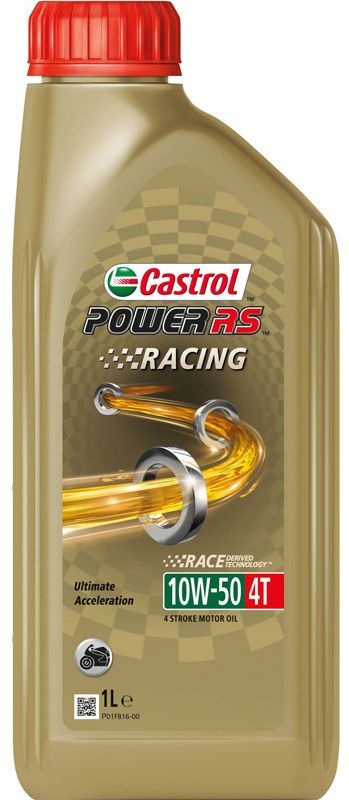 Castrol Oil Power RS Racing 4T 10W-50 Flasche bis 1 Liter
