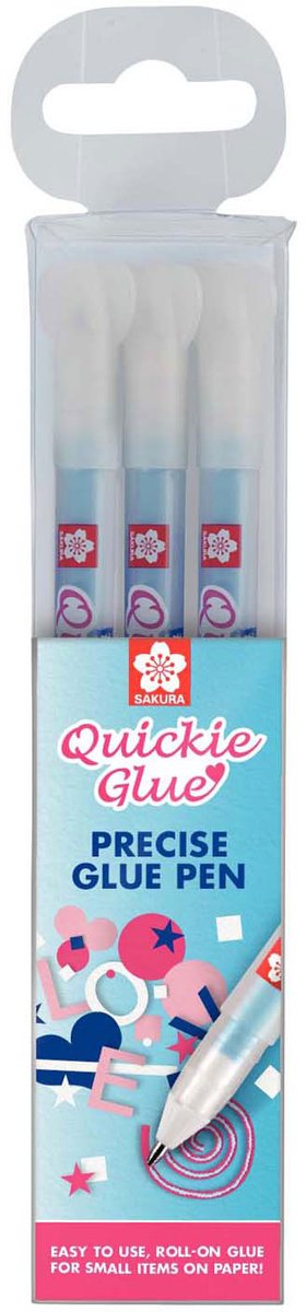Sakura-Set mit 3 Quickie-Klebestiften