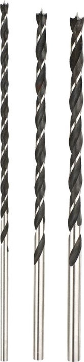 Kwb - Holzspiralbohrer-Set - Balkenbohrer-Set - 6-8-10mmx250mm