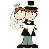 Https: www.cchobby.nl Bridal Couple-h-50-mm-4-piece-1-box