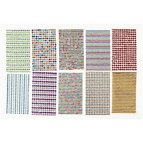 Kreativunternehmen https: www.cchobby.nl stick-on-strassteen-d-4-6-mm-sheet-16x9-5-cm-diverse-colours-10-sheet-1-box