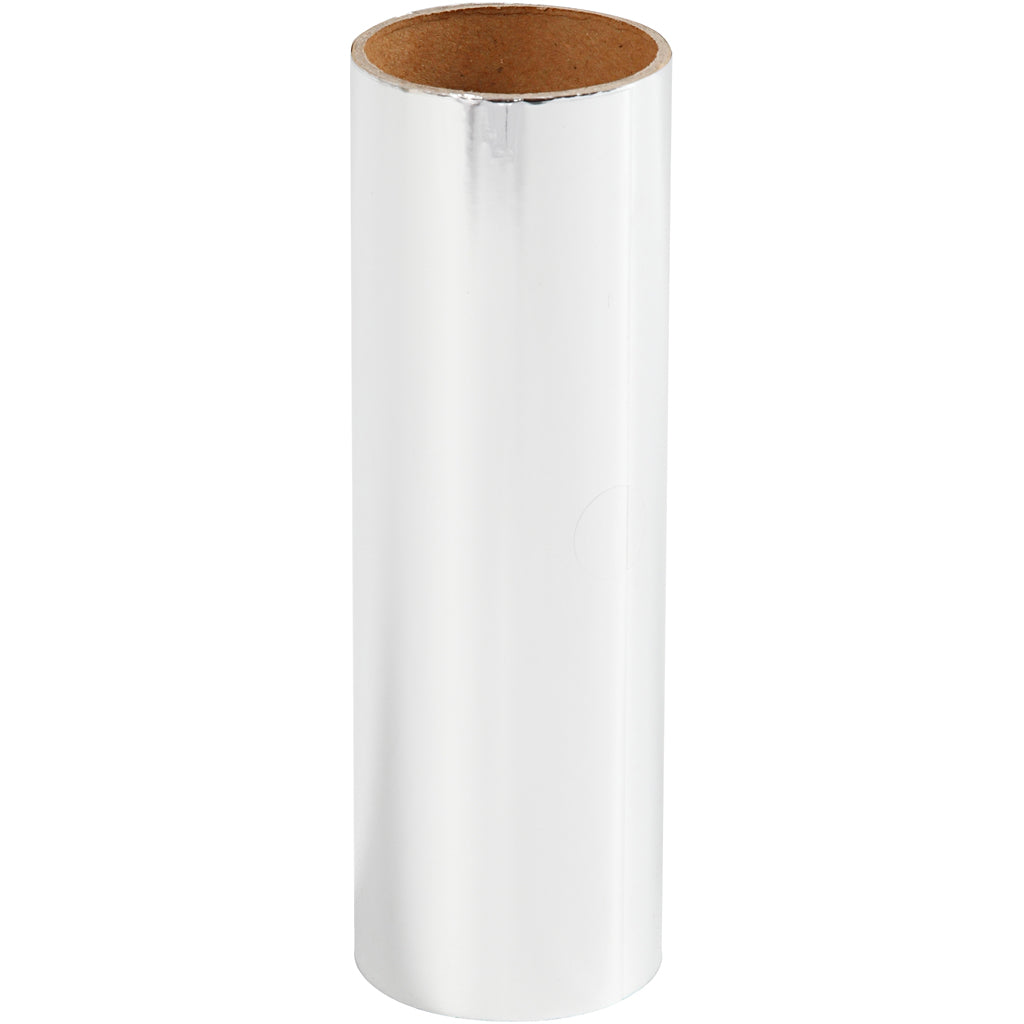 Kreativfirma Deco Folie Silber, 50 cm