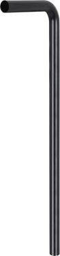 Differnz vloerbuis mat zwart � duurzaam roestvrij staal � ø 32 mm � 750 x 220 mm