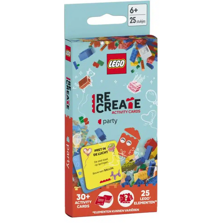 Lego-Aktivitätskarten zum Nachbauen: Party