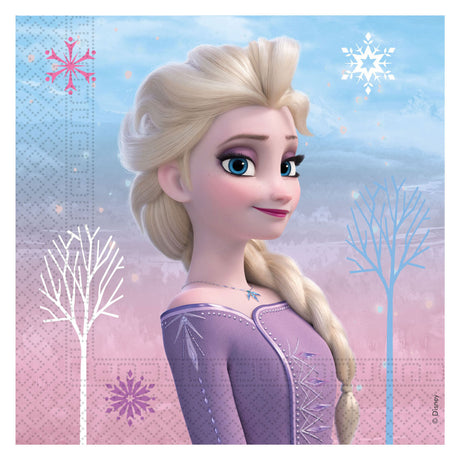 Globos Papierservietten FSC Frozen 3 Wind Spirit, 20 Stk.