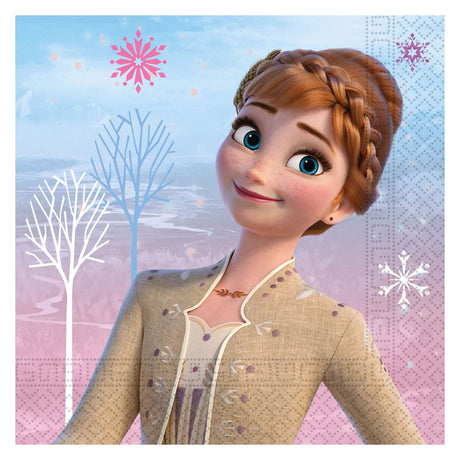 Globos Papierservietten FSC Frozen 3 Wind Spirit, 20 Stk.
