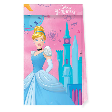 Globos Papier-Partytüten FSC Disney Princess Live Your Story, 4 Stk.