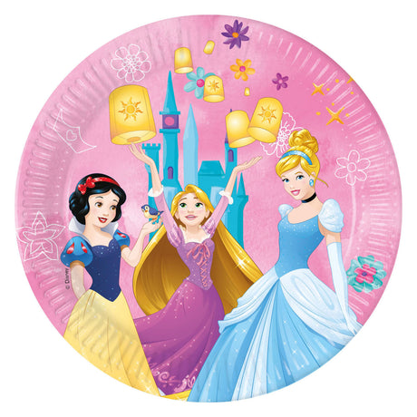 Globos Pappteller FSC Disney Princess Live Your Story, 8 Stk.