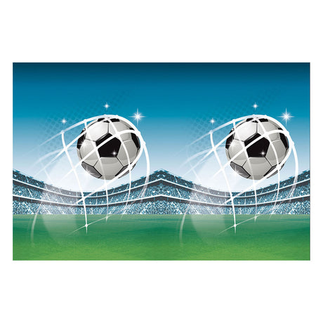 Globos Tischdecke Fußballfans, 120x180cm