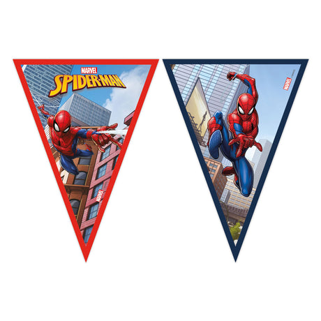 Globos Papierfahnenlinie FSC Spider-Man, 3mtr.