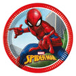 Globos Pappteller FSC Spider-Man Crime Fighter, 8 Stk.