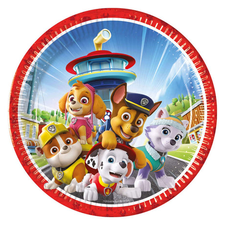 Globos Pappteller FSC Paw Patrol Rescue Heroes, 8 Stk.